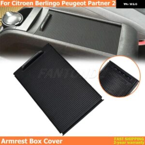 シトロエン ベルリンゴ センター アームレスト ボックス カバー プレート カップ ホルダー プルカーテン グローブ ボックス 収納 ボックス スライド式 プッ