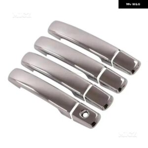 カーアクセサリー 日産 キャシュカイ 2007-2015 ABS クローム ドアハンドル ボウル ドアハンドル カバー カバー トリム