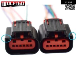 6ピン/ウェイメスアクセルペダルポジションセンサースロットルペダルコネクタプラグ ハーネス FORD G-M 1438153-5