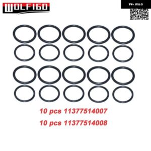 BMW N42 N46/N エンジン スパークプラグ チューブ Oリング シール ガスケット E81 E87 E46 E90 E91 E83 E85 11377514007 11377514008