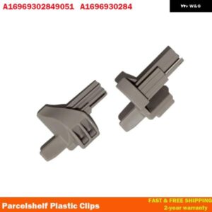 パーセルシェルフ プラスチック クリップ メルセデスベンツ W169 A クラス B クラス A1696930284 カーアクセサリー グレー ブラック A16969302849051