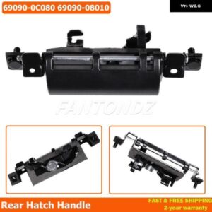 6909008010 金属 外装 テールゲートリアラッチ ドアハンドル トヨタ シエナ 1998-2003 セコイア 2001-2007 69090-0C080