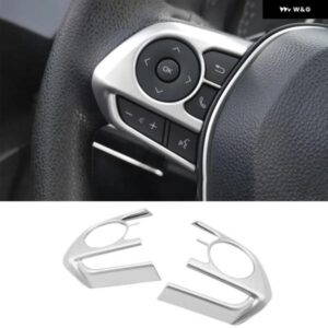 トヨタ ハリアー ヴェンザ クラウン RAV4 XA50 カムリ XV70 2019 - 24 車用 ステアリングホイール ボタン カバー アクセサリー