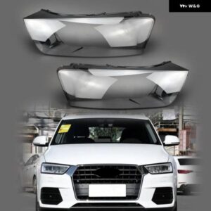 アウディ Q3 2016 2017 2018 車用 ヘッドライト カバー シェード レンズ シェルランプシェード ヘッドランプ カバー