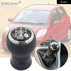 トヨタ ヤリス XP90 2005 - 13 車 5速 ギア シフト ノブ ヘッドギアカバー シフト レバー スティック