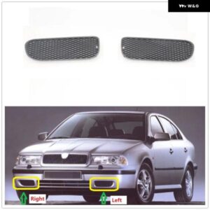 シュコダ オクタビア A4 MK1 1996 - 00 カー スタイリング フロント バンパー グリル トリム