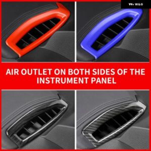 インテリア カー エアコン ベント アウトレット カバー トリム ステッカー トヨタ C-HR CHR 2016-2022 LHD