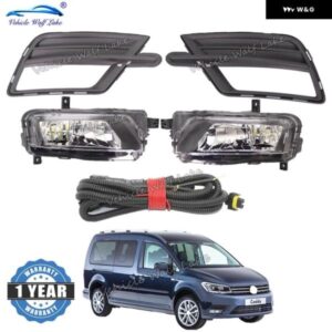 VW キャディ 2016 - 19 カー スタイリング LED フォグランプ ライト グリル カバー ワイヤー ハーネス アセンブリ