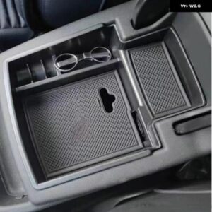ABSセンター アームレスト 収納 ボックス トレイ アウディ Q5 2009-2017センター コンソール グローブ ボックス カーケースカーアクセサリー