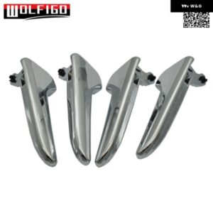 クローム 左右インナー インテリア ドアハンドル メルセデスベンツ A B クラス W169 W245 2008-2012 1697600308 1697601061 1697600408