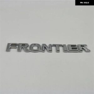 ナバラ D40 フロンティア ロゴエンブレム リアバックレター 2005-