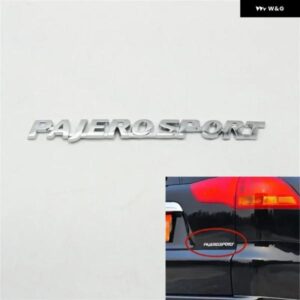 パジェロ スポーツ リア トランク バッジ エンブレム ロゴ パジェロ スポーツ 2010-2016 ネームプレート トリプルダイヤモンド
