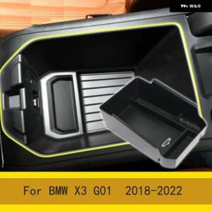 BMW X3 2018-2022 ABS センター アームレスト 収納 トレイ 整理 収納 ボックス カーアクセサリー
