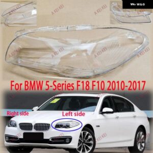 BMW 5シリーズ F10 F18 528I 530I 535I 2010-2017 車用 フロント ヘッドランプ カバー シェル 防水 クリア ヘッドライト レンズ