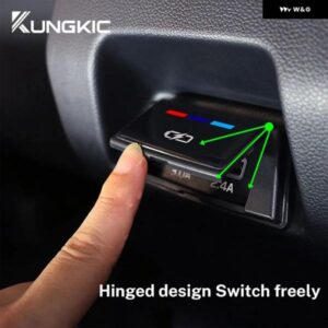 スバル クロストレック 2024年式 インプレッサ 2024年式 車用 リア充電ポート USB ソケット ダストカバー ABS 内装アクセサリー