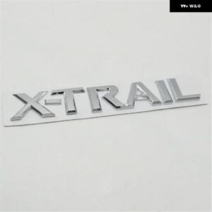 SOARHORSE クローム XTRAIL エンブレム バッジ レター リアテール ステッカー X-TRAIL オート スタイリング
