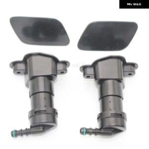 アウディ A4 B7 アバント 2005 2006 2007 2008 ヘッドライト ウォッシャー リフト シリンダー スプレーノズルジェット + カバー キャップ