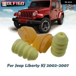 ジープ リバティ KJ 2002 - 07 フロント リア 左 右 サスペンション ジャウンス バンパー 52088684AB 52088705AB