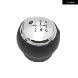 トヨタ カローラ E140 E150 2007 - 13 カー スタイリング 6速ギアスティック シフト ノブ レザーカバー