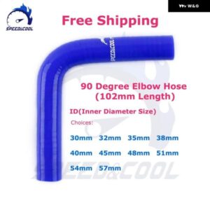 90度エルボ 汎用 シリコン クーラント インタークーラー パイプ チューブ ホースID30MM 32MM 35MM 38MM 40MM 45MM 48MM 51MM 54MM 57MM