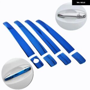 トヨタ アベンシス T270 2009 - 2017 ステンレス ドアハンドル カバー パッド ステッカー モールディング スタイリング