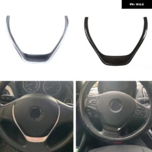 BMW 3シリーズ F30 F32 F34 F36 2013-2019 インテリア ステアリングホイール 装飾 フレーム パネル カバー トリム