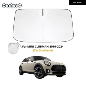 MINI CLUBMAN 2016-2024 車用サンシェード サンシェード フロントリア ウィンドウフィルム フロントガラス バイザー カバー UVカット リフレクター