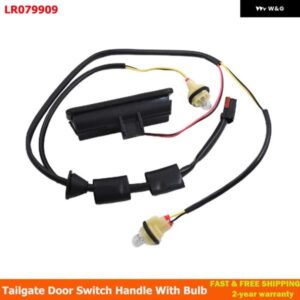 LR079909 ランドローバー フリーランダー 2 2006-2015 リアテールゲートドアスイッチハンドル 電球 付き