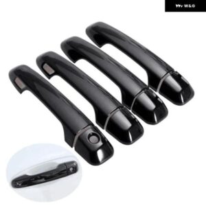 トヨタ プラド 150 ランドクルーザー プラド J150 2010 - 2019 LC150 LC200 光沢ブラック カー ドアハンドル カバー スタイリング アクセサリー