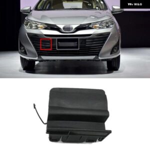 トヨタ ヴィオス ヤリス セダン 2018 2019 フロント バンパー 牽引フック カバー リッド トレーラー キャップ シェル