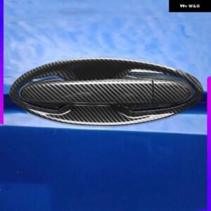 カーボンクロームカーサイド ドアハンドル カバー ステッカー ホンダ ジャズ2014 - 20 スタイリング アクセサリー