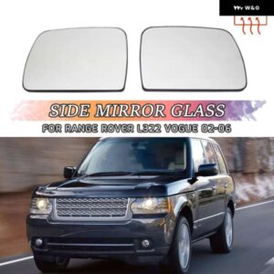ドアウィング バックミラー ガラス サイドミラー レンズ ヒーター付きサイドミラー ガラス ランドローバー レンジローバー L322 ヴォーグ 2002-2006