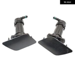 アウディ A6 C6 2005 2006 2007 2008 カー スタイリング フロント バンパー ヘッドライト ウォッシャー スプレーノズル ジェット カバー キャップ