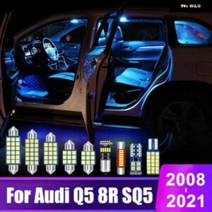 アウディ Q5 8R SQ5 2008~ 2015 - 21 14個 車用LED 電球 室内読書灯 トランク ライトアクセサリー