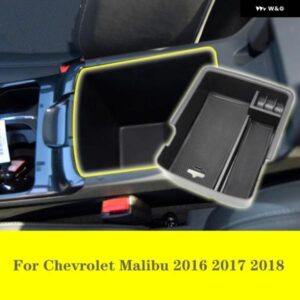 アームレスト 収納 ボックス シボレー マリブ 2013-2018 センター コンソール ビン グローブトレイ ホルダー ケース 車用 オーガナイザー
