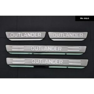 ステンレス ドアシル スカッフプレート 三菱 アウトランダー 2013-2019 アクセサリー