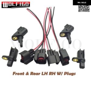 ABSホイールスピードセンサー フロント リア L R ピグテールコネクタ マツダ 3 5 リンカーン ジャガー ボルボ BP4K43711A BP4K43701A BP4K-43-701A