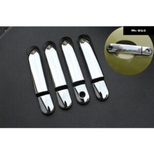 クローム ドアハンドル カバー トリム オーバーレイ 日産 マーチ / マイクラ K12 2003 - 2010 日産 キューブ Z11 2002 -2008 リヴィナ 2007 -2013