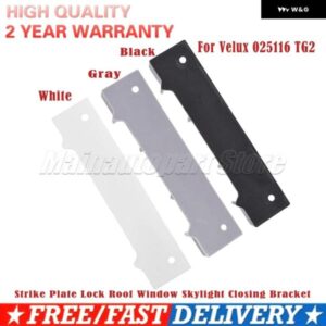 ストライクプレートロック ルーフウィンドウ スカイライト クロージング ブラケット ブラック/グレー/ホワイト VELUX 025116 TG2 1個