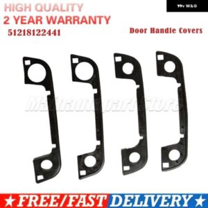 ドアハンドル カバー 4個 BMW E36 E34 E32 3 5 7シリーズ ゴムシールガスケット付き 51218122442 51218122441