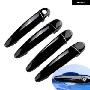 BMW 2シリーズ F46 F45 F23 F22 F87 2013 2014 2015 光沢ブラッククロームカー ドアハンドル カバー トリム ステッカー スタイリング アクセサリー