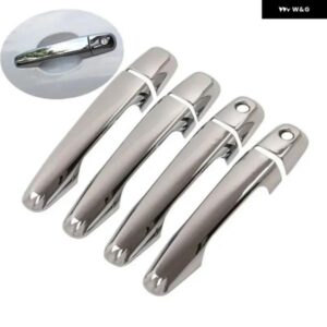 クロームカー ドアハンドル カバー 三菱 L200 トライトン ピックアップ 2015 - 20 スタイリング アクセサリー