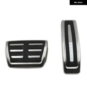 アウディ Q7 2007-15/PORSCHE CAYENNE2007-2018/VW TOUAREG 2007-2017 ブレーキ アクセル フットレスト フットレスト ペダル パッド カーアクセサリー