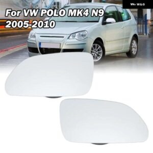 サイドドアミラー ガラスレンズ フォルクスワーゲン ポロ MK4 9N 2005 2006-2009 ヒーター付きバックミラー ガラスレンズ カーアクセサリー