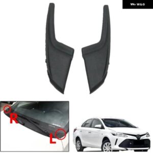 53867-0D110 53866-0D110 フロントガラス ワイパー カバー ウォーターデフレクタープレート ネック トリム パネル リッド トヨタ ヴィオス ヤリス L