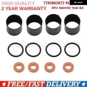 インジェクター シールキット 4個 ルノー ラグナ エスパス トラフィックマスター 2.2 DCI 2.5 DCI 7703062072 9110962 7701474025