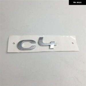 C4 C4L エンブレム 車リア トランク リッドロゴ ネームプレート デカール