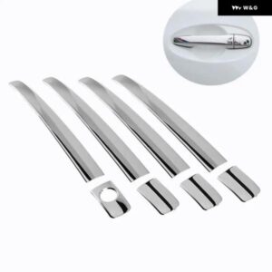 トヨタ アベンシス T250 2003-2008 ステンレス ドアハンドル カバー トリム ステッカー オーバーレイ