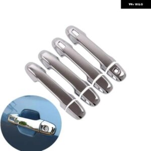 スバル XV クロストレック 2018 - 23 カーボン カー ドアハンドル カバー ステッカー オーバーレイ スタイリング アクセサリー