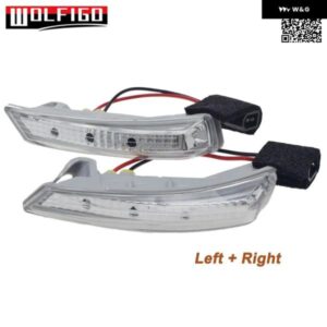 LH RH カーサイドミラー LED ウィンカーライト ダッジ グランドキャラバン/ クライスラー タウンカントリー/ フォルクスワーゲン 08-16 68052078AA